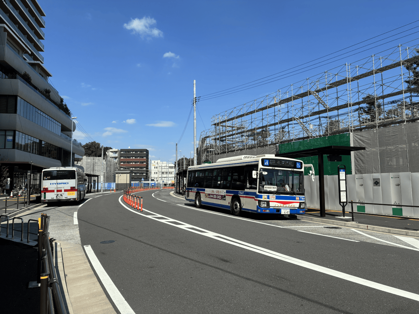 新綱島駅 バスのりば